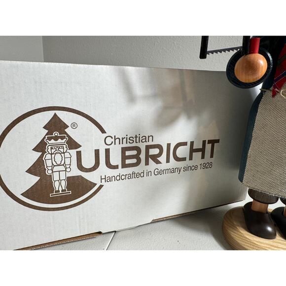 Christian Ulbricht figurine Smoker Incense burner Candle Archmaker German 35-255 - Picture 10 of 14